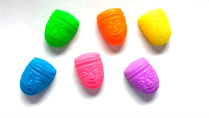 Soap - Luau - Tiki Mask - Tropical - Party Favors - Choose Scent and Colors