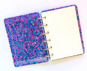 Glitter Name Personalized Notebook Cover, Handmade Notebook, Teacher Gift, Journal, Book, Teacher Christmas Gift, Notebook, Choose Size