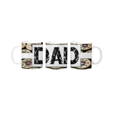 Load image into Gallery viewer, Copy of Buck Deer Fish Camo Personalized Coffee Mug - Hunter, Hunting, Fishing, Fathers Day Mug, Personalized Mug, Coffee Mug for Guys, Father&#39;s Day