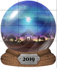 Load image into Gallery viewer, Personalized Snow Globe Nativity Christmas Ornament, Name Ornament, Custom Christmas Holiday, Gift for Mom, Grandma Gift, Family Gift